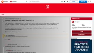 
                            7. oneplus 3 reset itself now i can't login - HELP! : oneplus - Reddit