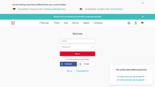 
                            2. OnePlus Account - OnePlus (Deutschland)