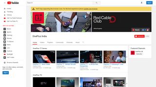 
                            11. OnePlus India - YouTube