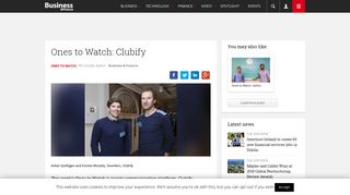 
                            8. Ones to Watch: Clubify | Business & Finance | Business & Finance