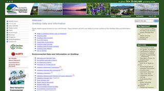 
                            6. OneStop Data and Information - NH Department of Environmental ...