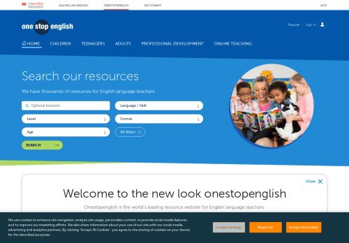 
                            9. Onestopenglish: Number one for English language teachers