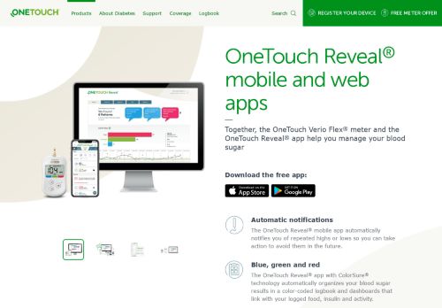 
                            11. OneTouch Reveal® Mobile and Web Apps | OneTouch®