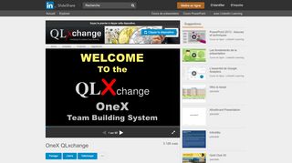 
                            12. OneX QLxchange - SlideShare
