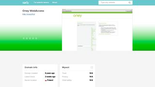 
                            10. oney24.pl - Oney WebAccess - Oney 24 - Sur.ly