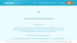 
                            5. Onilo.de | FAQ Wir haben die Antworten auf Ihre Fragen | ONILO.DE