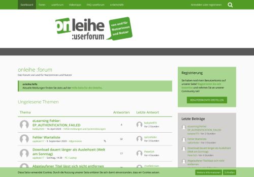 
                            2. onleihe :userforum