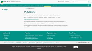 
                            2. Online - ABN AMRO Commercial Finance