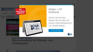 
                            9. Online-Abrechnung statt Papier: Münsterlandkarte für Bildungs- und ...