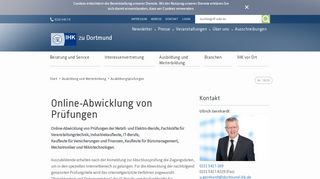 
                            6. Online-Abwicklung von Prüfungen - IHK zu Dortmund