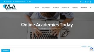 
                            10. Online Academies Today - Internatonal Virtual Learning Academy
