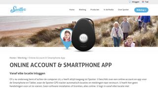 
                            4. Online account en smartphone app | Spotter - Spotter GPS Tracker