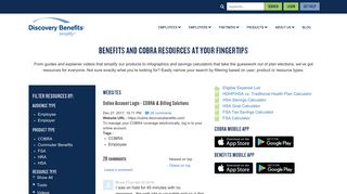 
                            1. Online Account Login - COBRA & Billing Solutions - Discovery Benefits