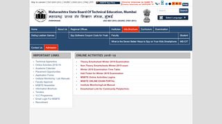 
                            5. Online Activities 2018-19 – Maharashtra State Board of ... - msbte