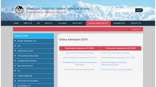 
                            4. Online Admission 2018 | Himachal Pradesh Takniki Shiksha Board ...