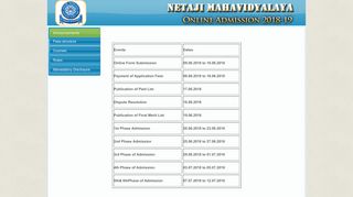 
                            12. Online Admission Portal