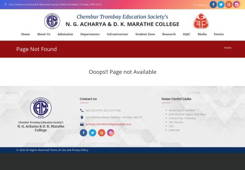 
                            7. Online Admission Process - NG Acharya & DK Marathe College