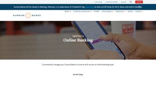 
                            10. ONLINE AND MOBILE BANKING - Sunrise Banks