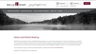 
                            8. Online and Mobile Banking | Wells River Savings