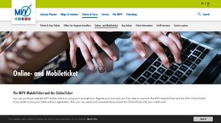 
                            6. Online- and Mobileticket | MVV