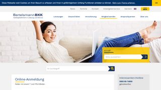 
                            6. Online-Anmeldung: Bertelsmann BKK
