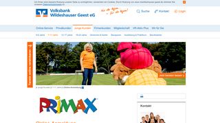
                            3. Online-Anmeldung - Volksbank Wildeshauser Geest eG