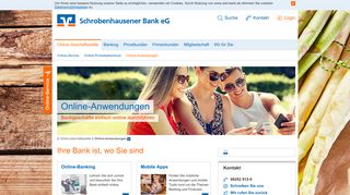 
                            8. Online-Anwendungen - Schrobenhausener Bank eG