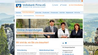 
                            2. Online-Anwendungen - Volksbank Pirna