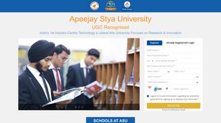 
                            7. Online Application Form | Apeejay Stya University - NoPaperForms