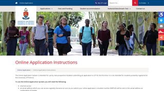 
                            4. Online Application Instructions - University of Pretoria