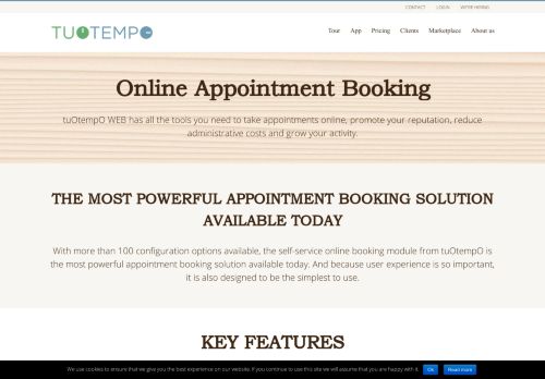 
                            3. Online Appointment Booking - tuOtempO