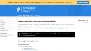 
                            12. Online appointment system for immigration - INIS