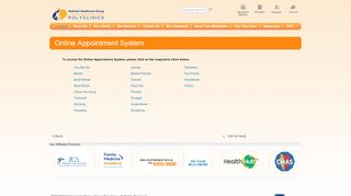 
                            2. Online Appointment System - National Healthcare Group Polyclinics