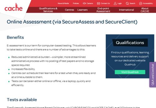 
                            6. Online Assessment (via SecureAssess and SecureClient) - ...