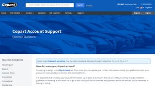 
                            6. Online Auto Auction - Help and Support Center - Copart USA