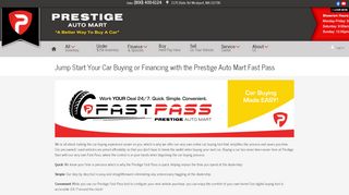 
                            11. Online Auto Buying Tool | Prestige Auto Mart MA | Fast Pass