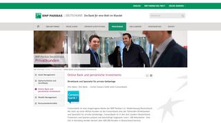 
                            5. Online Bank und persönliche Investments - BNP Paribas Deutschland