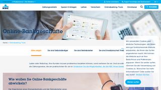 
                            7. Online-Bankgeschäfte - KBC Bank & Versicherung