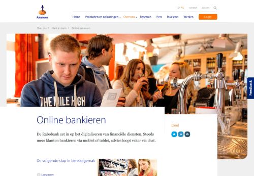 
                            3. Online bankieren - Rabobank