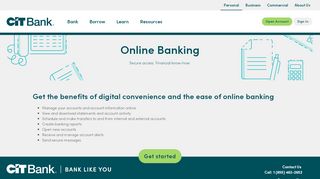 
                            3. Online Banking | Access Your Account | CIT Bank