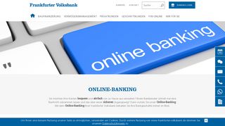 
                            11. Online-Banking: Alle Funktionen im Blick | Frankfurter Volksbank