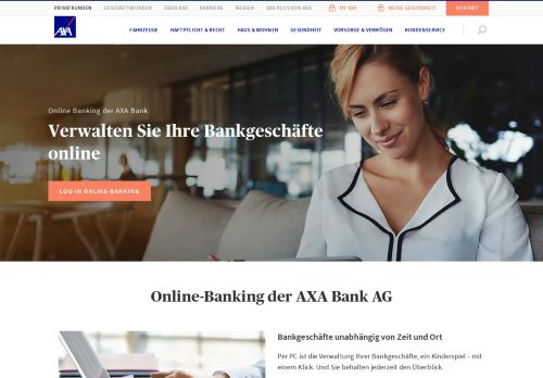 
                            1. Online-Banking: AXA-Konten online verwalten