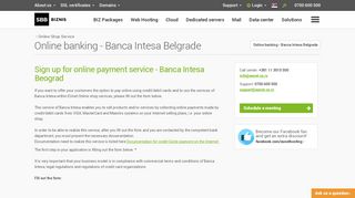
                            13. Online banking - Banca Intesa Belgrade – SBB Hosting - EUnet Hosting