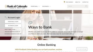
                            9. Online Banking | Bank of Colorado