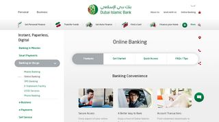 
                            2. Online Banking | Banking on the go | Dubai Islamic Bank