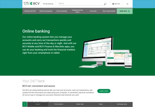 
                            13. Online banking | BCV - Banque Cantonale Vaudoise