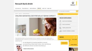 
                            2. Online-Banking bei der Renault Bank direkt
