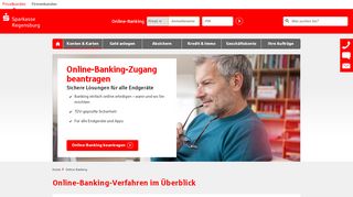 
                            2. Online-Banking bei der Sparkasse Regensburg