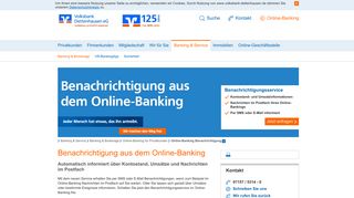 
                            4. Online-Banking Benachrichtigung - Volksbank Dettenhausen eG