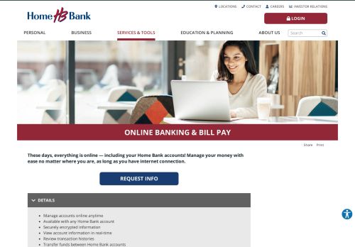 
                            6. Online Banking & Bill Pay | Home Bank | Lafayette, LA - Baton Rouge ...